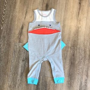 Cat & Jack shark 🦈 romper. NWOT
